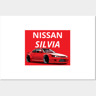 Nissan Silvia Posters and Art